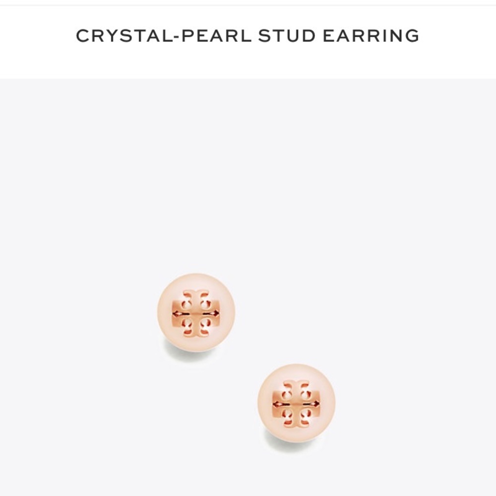 Toryburch New Pearl Stud Earrings
